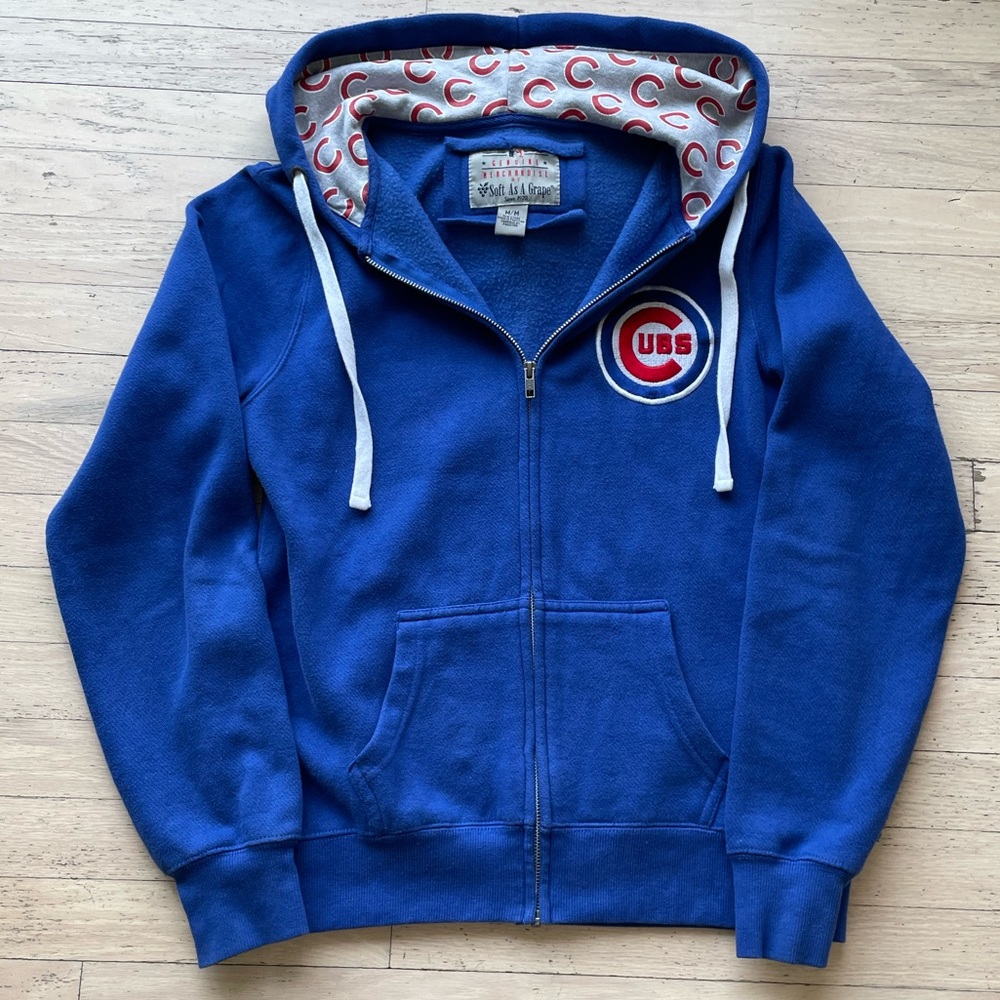 Chicago Cubs Women’s Full Zip Hoodie